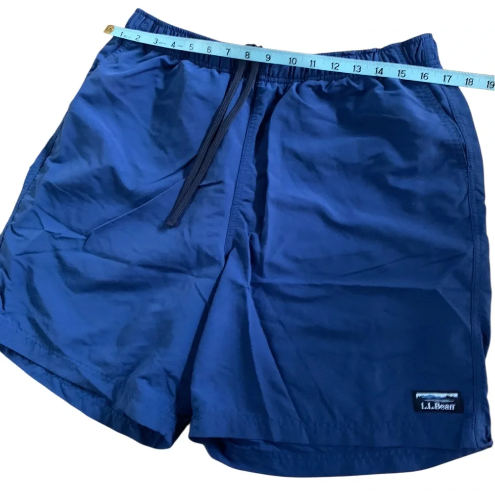 L.L. Bean Navy Swim Trunks